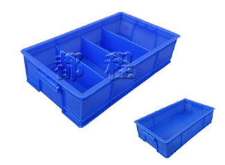 X264、264-1塑料周轉箱（可帶隔板） 